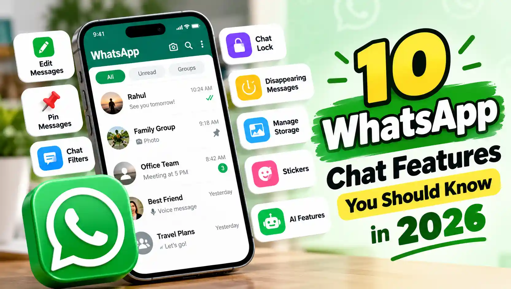 Read more about the article 10 WhatsApp Chat Features You Should Know in 2026