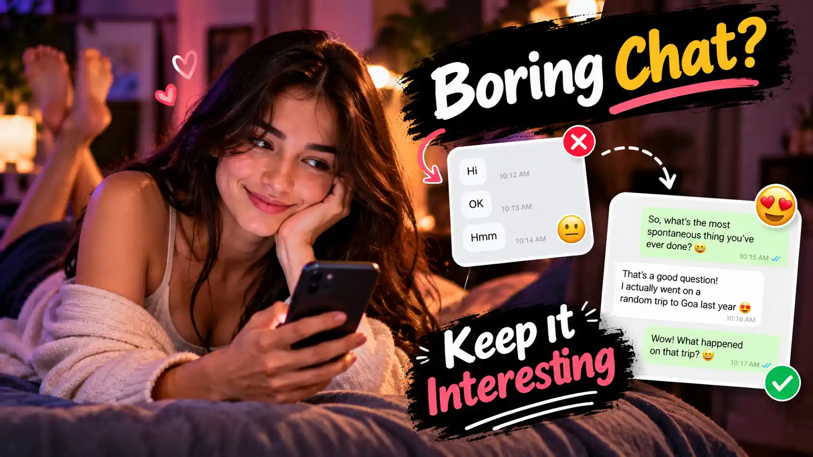 Read more about the article How to Keep a Dating Conversation From Getting Boring